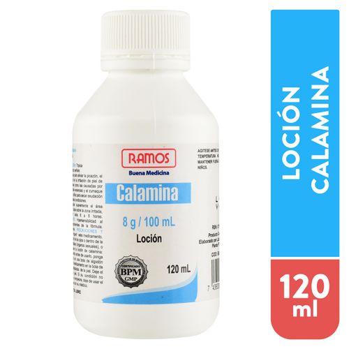 Locion De CalaminaRamos 8G100Ml Ramos 120Ml