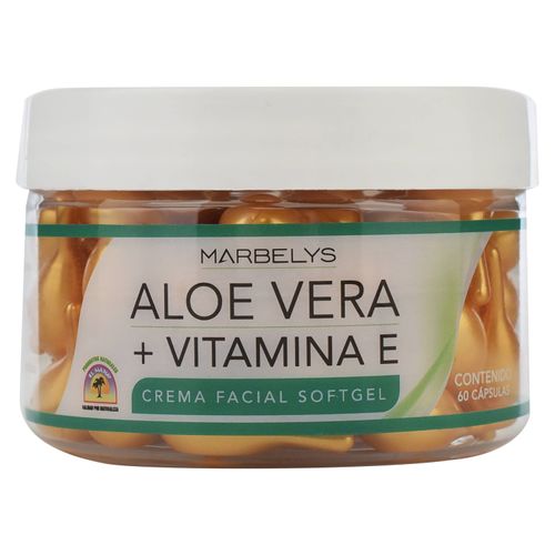 Aloe Vera Vitamina E El Mana Capsula