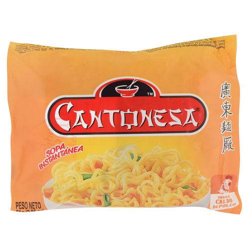 Sopa Instantanea Cantonesa Pollo Paquete - 81 g