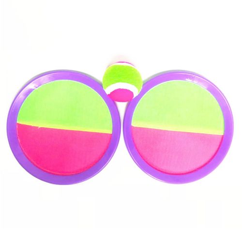 Set De Juego 2 Discos Y Pelota Morado