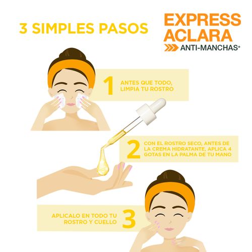 Sérum Antimanchas Garnier Express Aclara Vitamina C - 30 ml