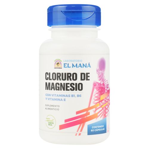 Cloruro De Magnesio 185Mg 60Tab El Mana