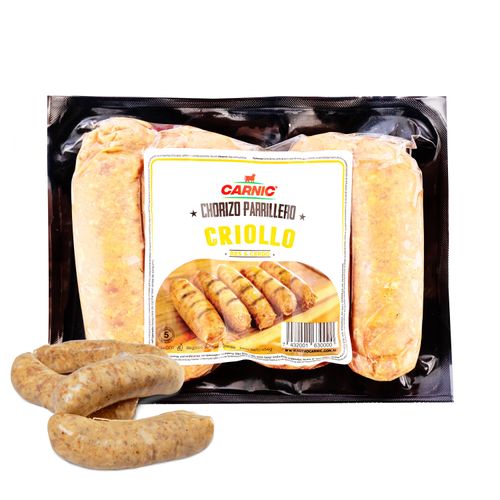 Chorizo Parrillero Tipo Criollo Nuevo Carnic 454 g