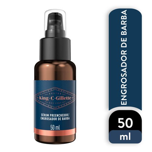 Sérum Gillette king c engrosador de barba - 50 ml