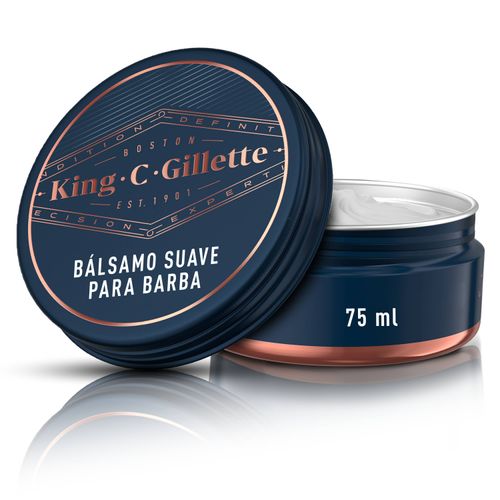 Bálsamo Gillette para barba hidrata y suaviza - 75 ml