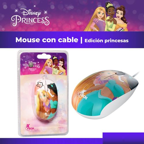 Mouse Usb Disney Priceess Xtmd406ps