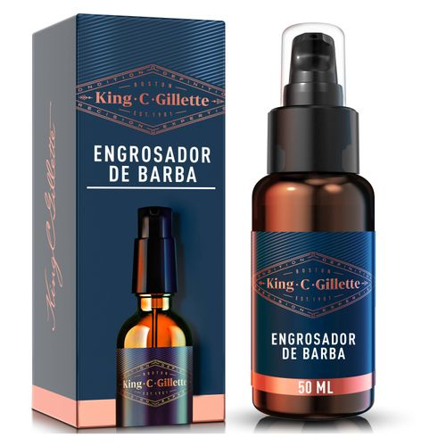 Sérum Gillette king c engrosador de barba - 50 ml