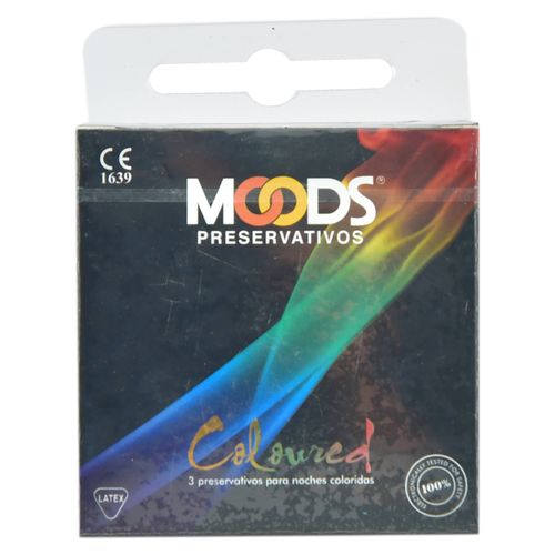 Moods Preservativo Coloured 3 Ea