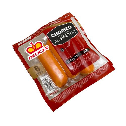 Delicia Chorizo Pastor 454Gr