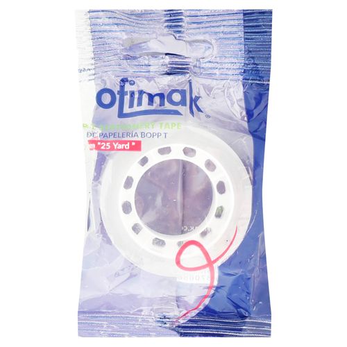 Cinta adhesiva Ofimak 18 mm x 25 yds