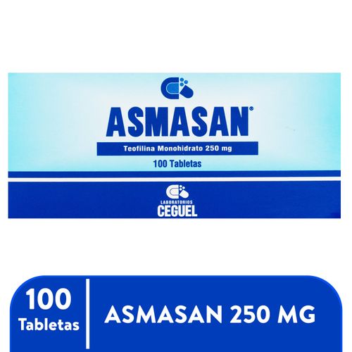 Asmasan 100 Tabletas