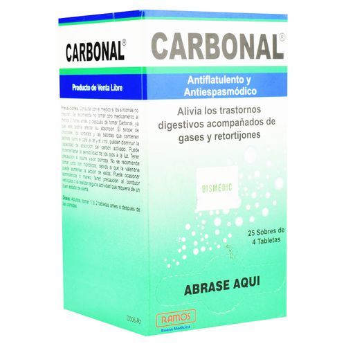 Carbonal Rarpe 4 Tabletas