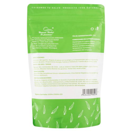 Fibral Chia Lin Natural Herbal 220gr