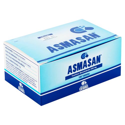 Asmasan 100 Tabletas