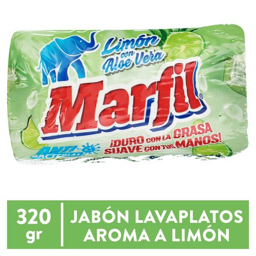 Marfil Det Barra Limón C Aloe Vera - 320 g