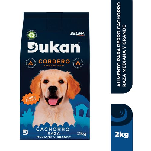 Alimento Dukan para Perro Cachorro Cordero - 2000 g