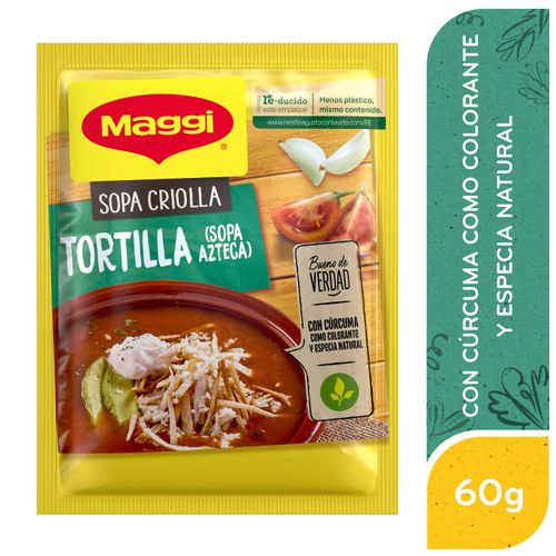 Sopa Criolla Maggi Tortilla - 60 g