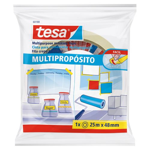 Tesa Masking 2Pulg Bolsa 25Mx48Mm 1U