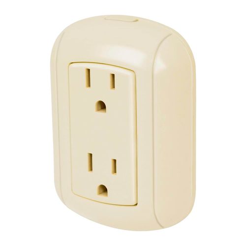 Contacto Sobreponer Duplex 2 Polos Tierr