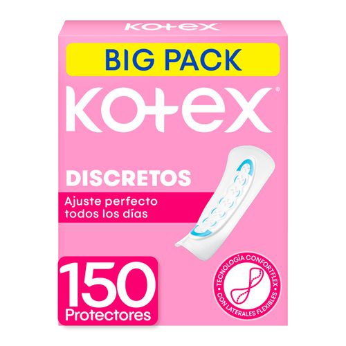 Protector Kotex Ultraflexible - 150 Unidades