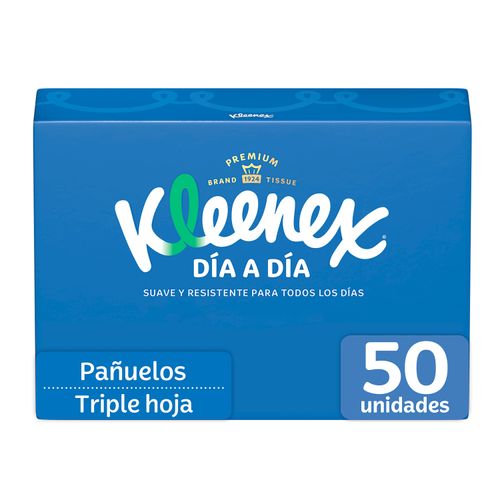 Pañuelos Faciales Kleenex Junior - 50Uds