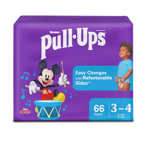 Calzoncillo de Entrenamiento Pull-Ups Niño Talla 3T/4T - 66 Unidades