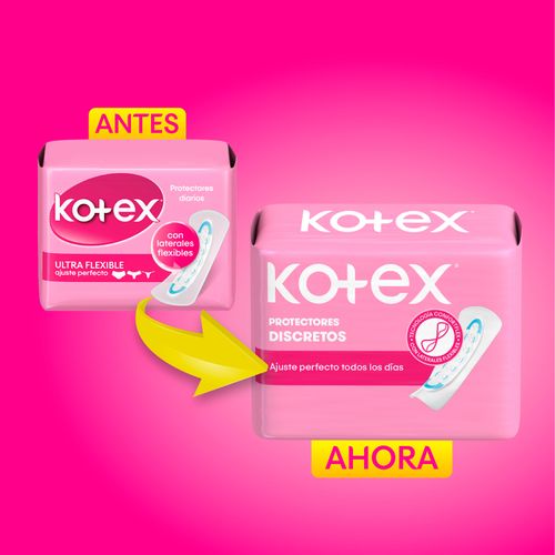 Protector Kotex Ultraflexible - 150 Unidades