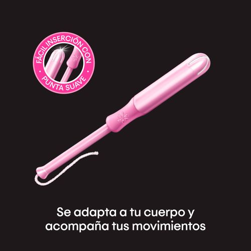Tampones Kotex con Aplicador Medio Sport -8 Uds