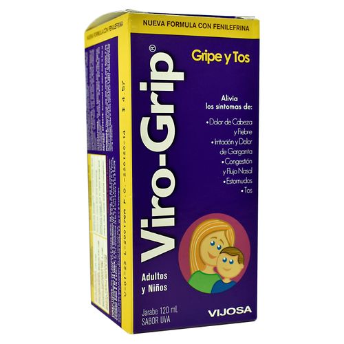 Jarabe Virogrip Antigripal 120ml