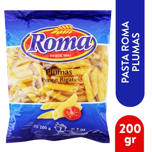 Pasta Roma Plumas - 200 g