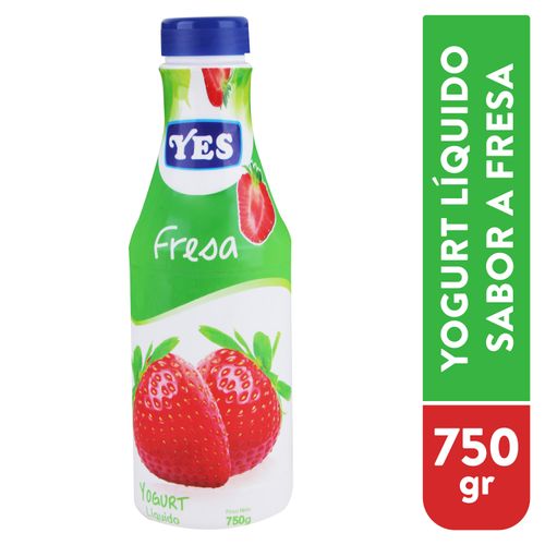 Yogurt Yes líquido fresa - 750 g