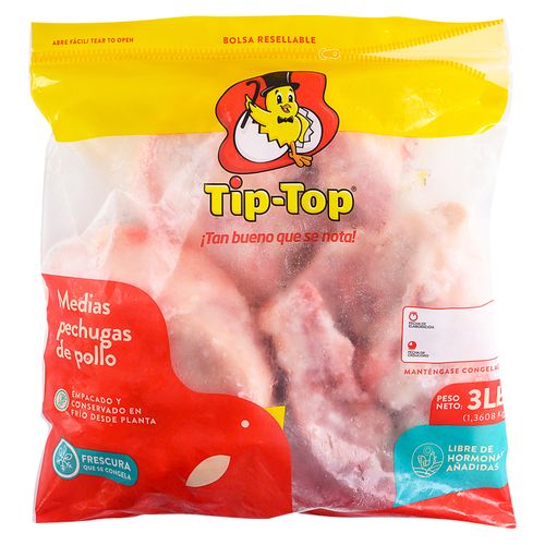 Media Pechuga Tiptop con Costilla -3 lb