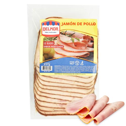 Jamón Delmor Pollo Rostizado - 227 g