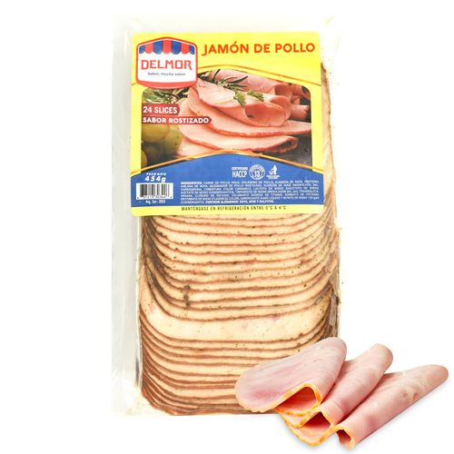 Jamon Delmor Pollo Rostizado 454 Gr