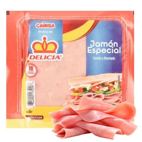 Delicia Jamon Cerdo Especial 420 Gr