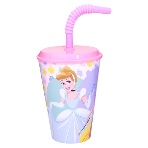 Stor Vaso Con Pajilla 430ml Disney Pr