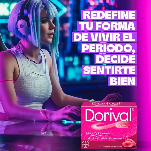 Dorival Liquid Gel  - 12 Tabletas