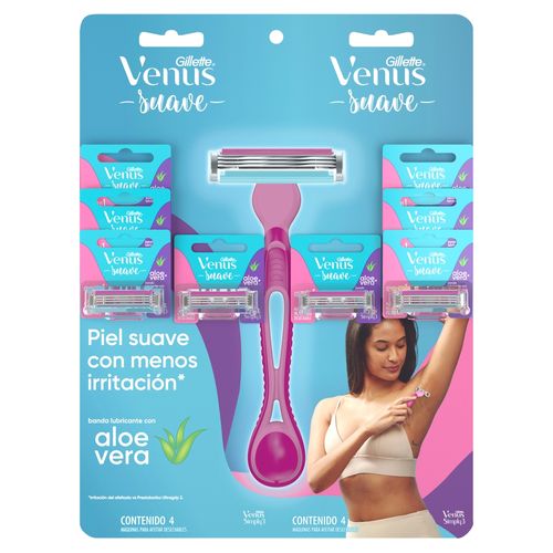 Rasuradora para Mujer Gillette Venus Suave -1 Ud