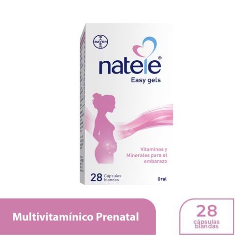 Vitaminas Bayer Healthcare, Natele para el embarazo-28 capsulas