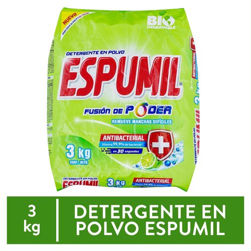 Detergente en Polvo Espumil Explosión Citrica - 3000 g