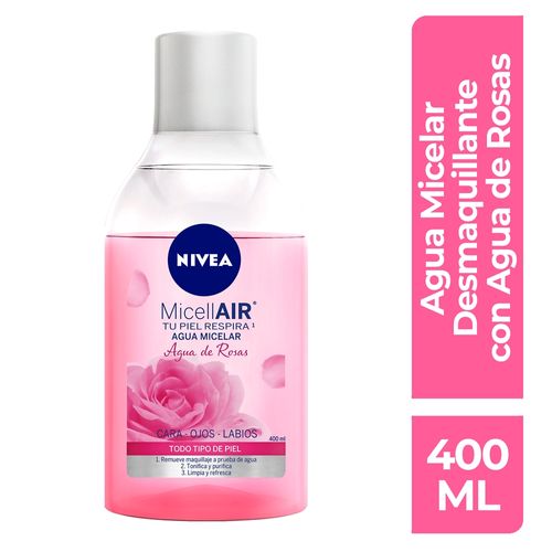 Agua Micelar Nivea De Rosas - 400ml