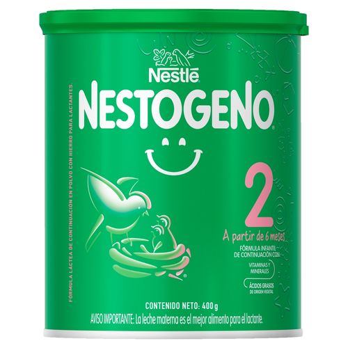 Fórmula Láctea Nestogeno 2  Vitaminas Y Minerales Y Ácidos Grasos De Origen Vegetal - 400 g