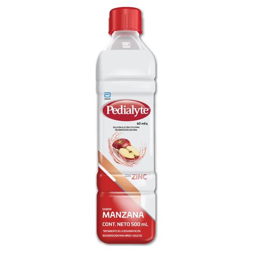 Solución Electrolítica Pedialyte® Sabor Manzana 60 mEq - 500ml