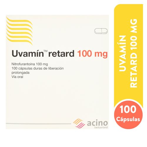 S Uvamin Retard 100 Mg 100 Tabletas