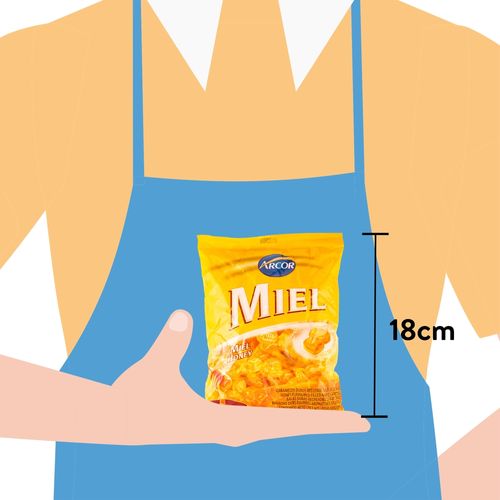 Caramelo Arcor Miel Bolsa - 400 g