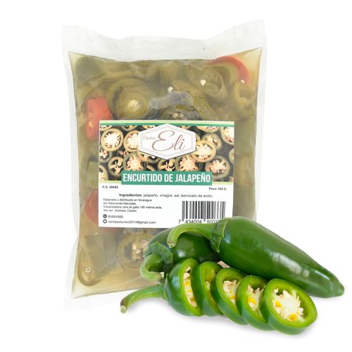 Encurtido Doña Eli de Jalapeño - 454 g