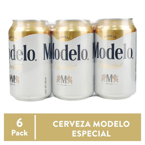 Cerveza Modelo Special 355Ml 6Pk Lata