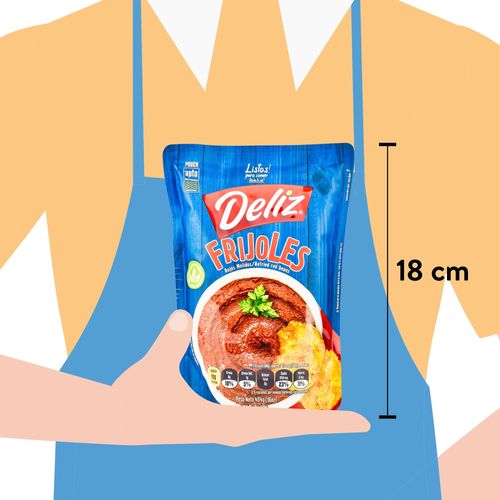 Frijoles Deliz Molidos Doy pack - 454 g
