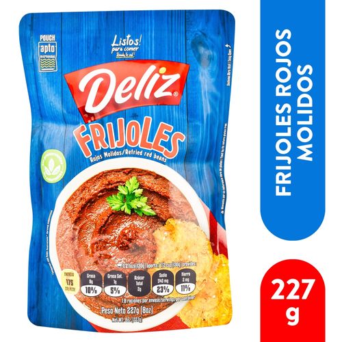 Deliz Frijoles Molidos Doy Pack 227Gr