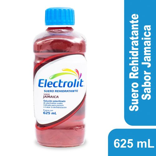 Suero Rehidratante Electrolit Adulto Sabor Jamaica, Para Pevenir O Tratar La Deshidratación - 625ml